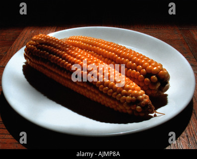 Corn on the cobb Stock Photo