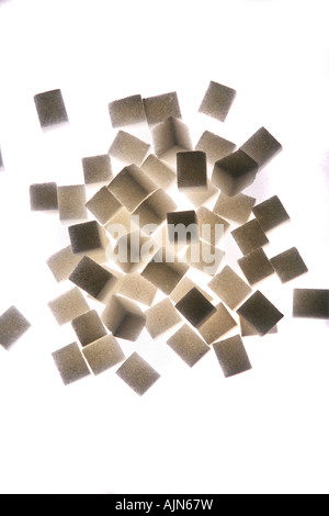 Sugar Cubes Stock Photo