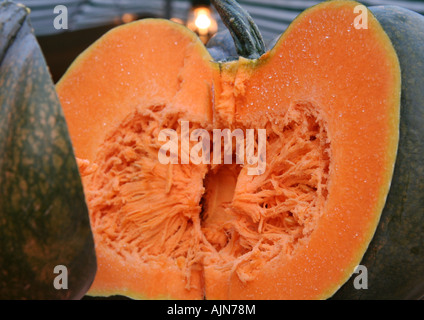 Pumkin at the local Farmer market in Villingen Stock Photo