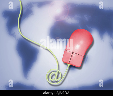 INFORMATION TECHNOLOGY: Global Communications Stock Photo