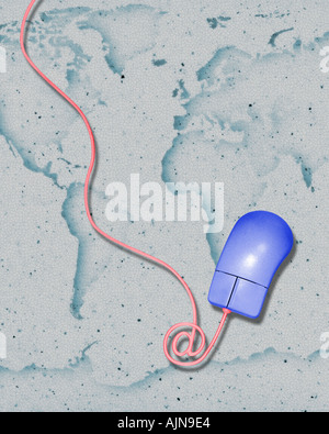 CONCEPT: Global Communications Stock Photo