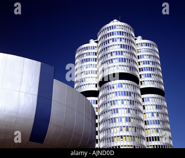 DE - BAVARIA: Headquarters of BMW at Munich Stock Photo