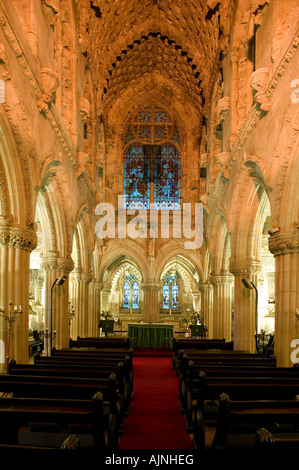 Interior of Rosslyn Chapel at Roslin, Scotland Stock Photo ...