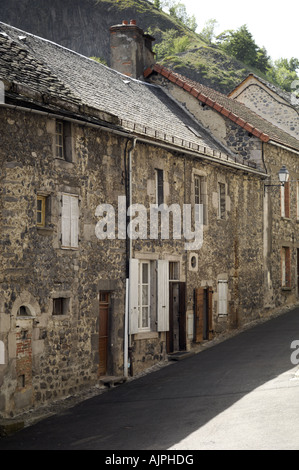 Street in Murat old town Stock Photo