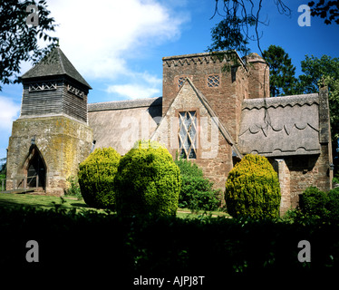 All Saints Church, Brockhampton near Ross on Wye, Herefordshire, England. Stock Photo