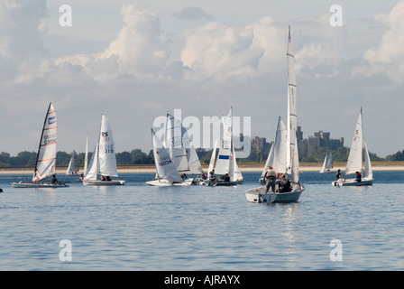 Datchet Water Sailing Club Queen Mother Reservoir Slough, Berkshire England 2007 2000s UK HOMER SYKES Stock Photo