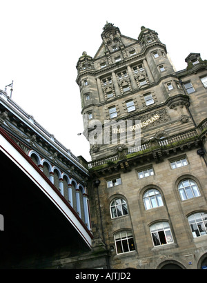 The Scotsman hotel Edinburgh The building was formally home to the Scotsman newspaper Stock Photo
