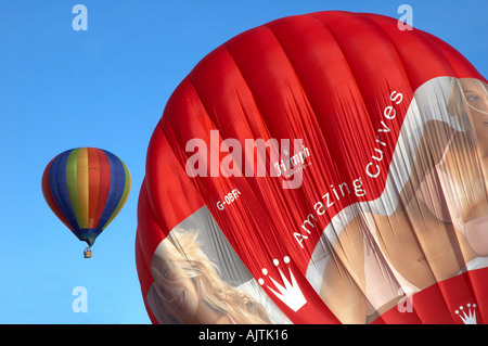 Taken at the Northampton balloon festival 2005 Stock Photo