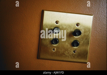 Light switch Stock Photo