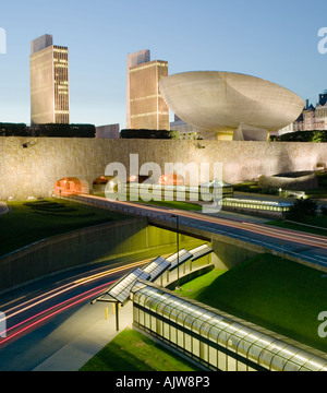 Nelson A Rockefeller Empire State Plaza Albany New York including The Egg Stock Photo