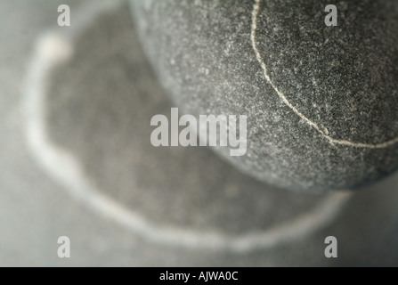 balanced pebbles Stock Photo
