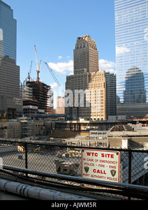 World Trade Center, Ground Zero, NYC Stock Photo