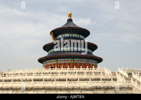 Hall of Prayer for Good Harvests Temple of Heaven Beijing China Stock Photo