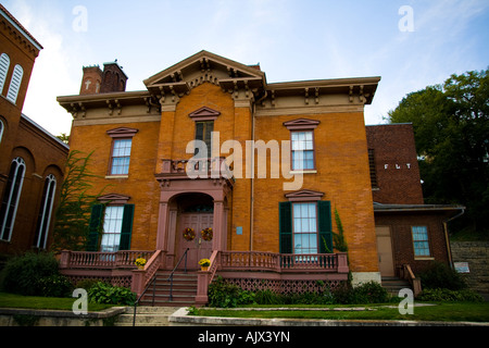 Geneva illinois Jo Daviess County historical society Stock Photo