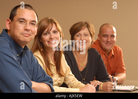 young professionals in meeting Stock Photo