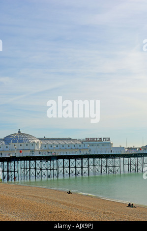 Brighton pier and beach