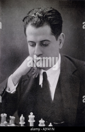 Capablanca vs Alekhine 1914 Stock Photo - Alamy