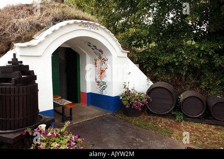 winde cellars in Petrov, czech republic Stock Photo