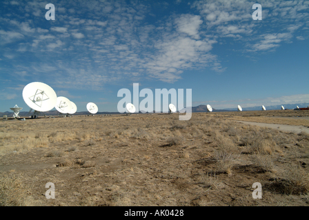 Very Large Array Radio Telescopes New Mexico United States America USA Stock Photo