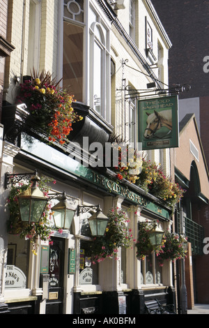 UK England Lancashire,Manchester,Jackson's Row,The Old Nag's Head,pub,bar lounge pub,UK071007005 Stock Photo