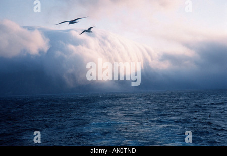 Clouds over the sea Stock Photo