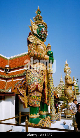 The Grand Palace Bangkok Thailand , Mythical Giant guardian yak Statue ...