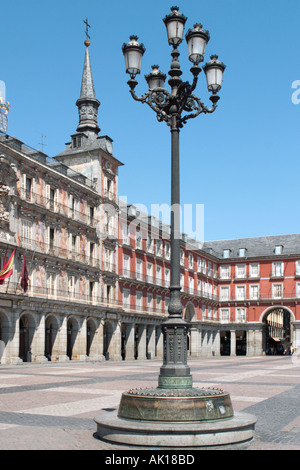 Casa de la Panaderia in the Plaza Mayor, Madrid, Spain Stock Photo