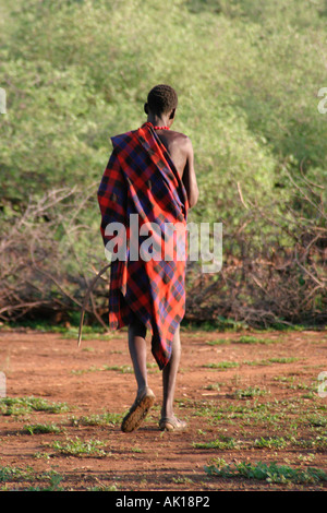 Toposa man / Nyanyagachor Stock Photo