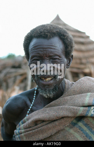 Toposa man / Nyanyagachor Stock Photo