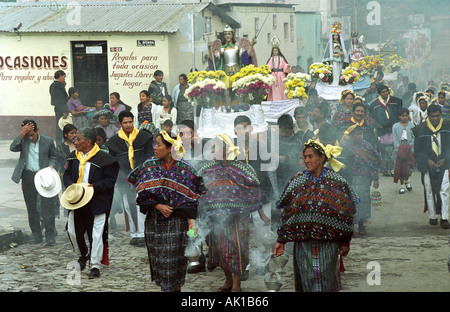 Festival San Martin Saints Day Saint Martin San Martin Chimaltenango Guatemala Stock Photo