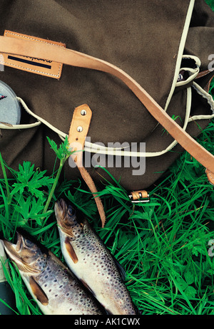 Fishing rod canvas fishing bag hi-res stock photography and images - Alamy