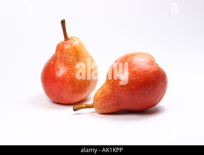 Red pears Stock Photo