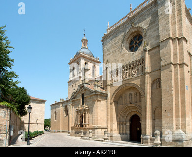 Cathedral, Ciudad Rodrigo, Castilla y Leon, Spain Stock Photo