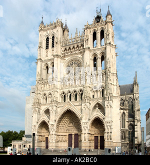 Cathedral of Notre Dame, Amiens, Somme, Picardie, France Stock Photo