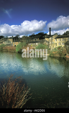 Hinchliffe Mill, Holmfirth, West Yorkshire, England, UK. Stock Photo