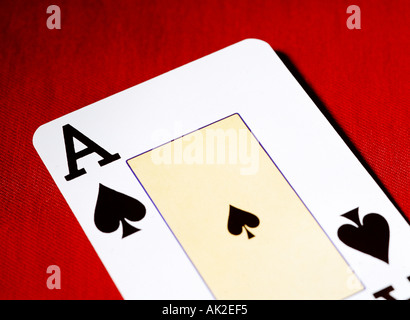 Ace Of Spades Stock Photo