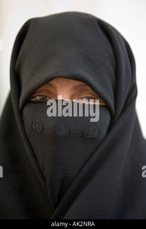 African muslim female with hijab scarf customer representative business ...