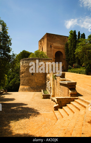 Puerta de la Justica at the Alhambra Palace Granada Spain Stock Photo