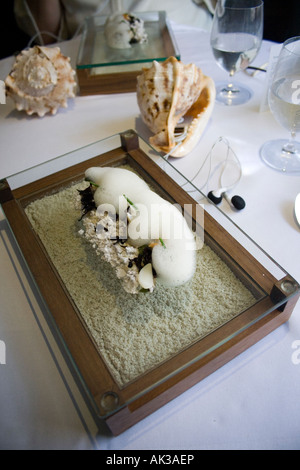 'Sound of the Sea' Meal at Heston Blumenthals The Fat Duck  Restaurant in Bray Stock Photo