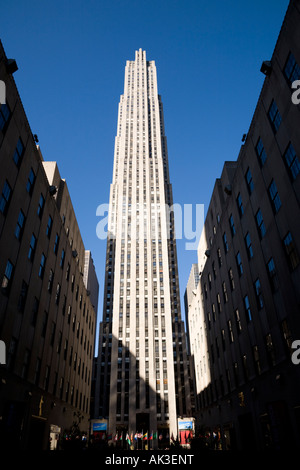 30 Rockefeller Plaza, New York City, home of NBC television studios ...