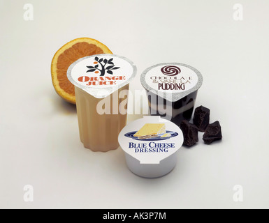 generic food packaging Stock Photo - Alamy
