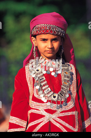 Kashmiri Girl with Jewellery Indian State Kids & Adults Fancy Dress Co