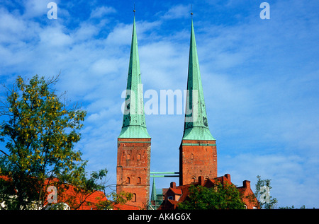 Cathedral / Lubeck Stock Photo