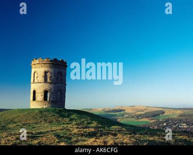 England, Derbyshire, Peak District, Buxton, Solomon's Temple, Stock Photo