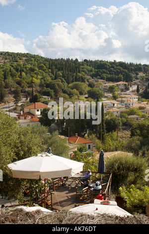 Louka village, Zakynthos island, Greece. Stock Photo