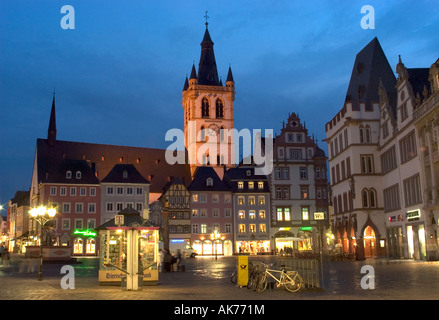 Trier / Market place / Germany Stock Photo