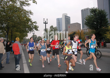 Marathonlauf marathon, Frankfurt am Main, Germany Stock Photo