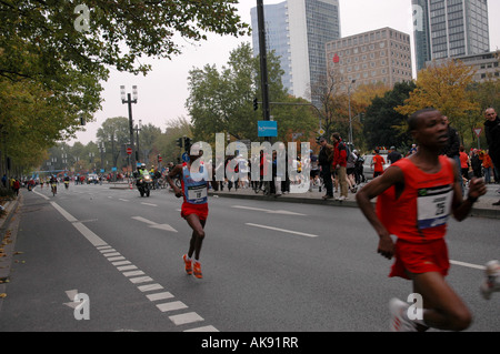 Marathonlauf marathon, Frankfurt am Main, Germany Stock Photo