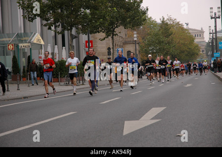 Marathonlauf marathon, Frankfurt am Main, Germany Stock Photo