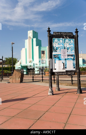 New Palace Amusement Arcade New Brighton, Wallasey,England Stock Photo